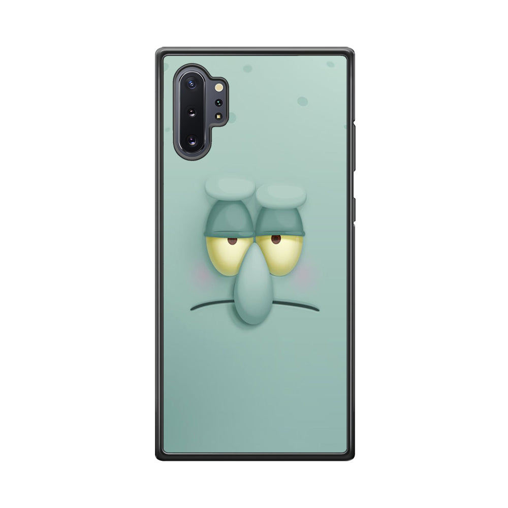 Squidward Tentacles Face Samsung Galaxy Note 10 Plus Case-Phone Case-Tempered Glass Case-Altracase