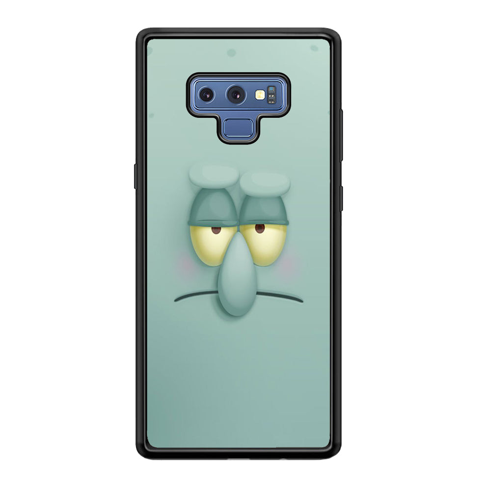 Squidward Tentacles Face Samsung Galaxy Note 9 Case-Phone Case-Tempered Glass Case-Altracase