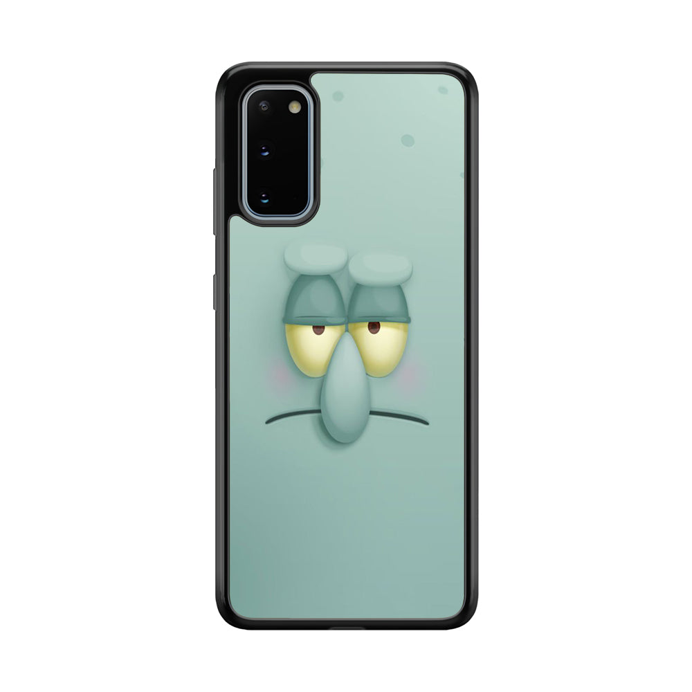 Squidward Tentacles Face Samsung Galaxy S20 Case-Phone Case-Tempered Glass Case-Altracase