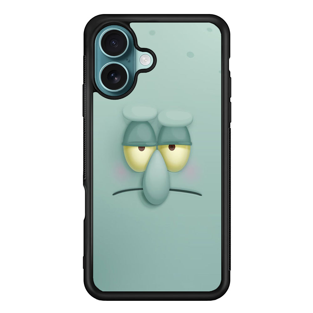 Squidward Tentacles Face iPhone 16 Plus Case - Altracase