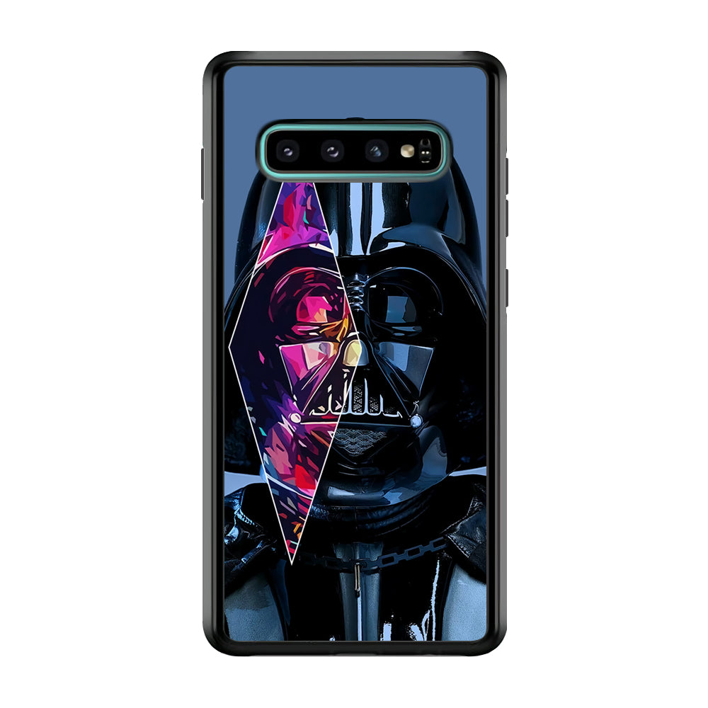 Star Wars Darth Vader Art Samsung Galaxy S10 Case-Phone Case-Rubber Black (2D Case)-Altracase