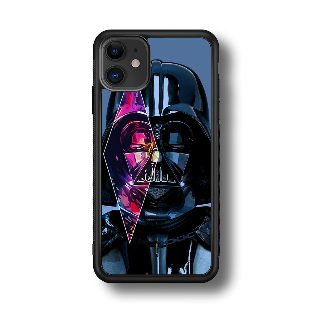 Star Wars Darth Vader Art iPhone 11 Case-Phone Case-Rubber Black (2D Case)-Altracase