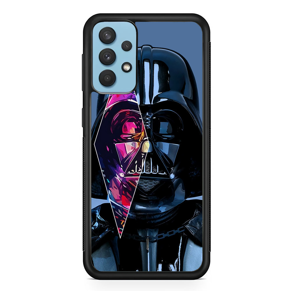 Star Wars Darth Vader Art Samsung Galaxy A32 Case-Phone Case-Rubber Black (2D Case)-Altracase