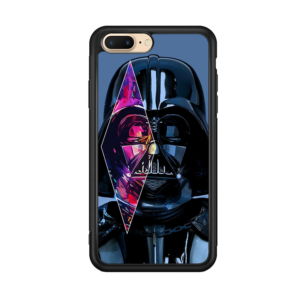 Star Wars Darth Vader Art iPhone 8 Plus Case-Phone Case-Rubber Black (2D Case)-Altracase