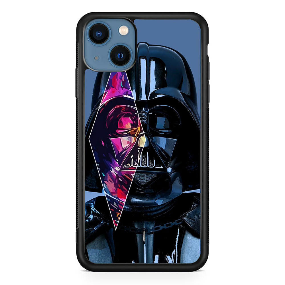 Star Wars Darth Vader Art iPhone 13 Case-Phone Case-Rubber Black (2D Case)-Altracase