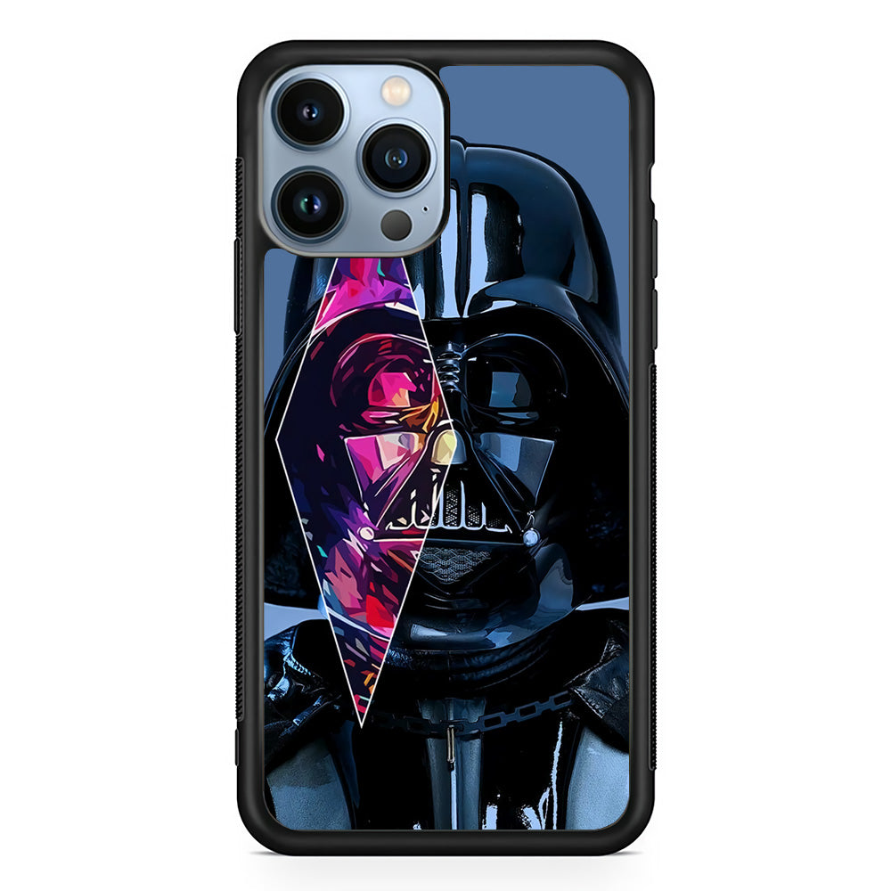 Star Wars Darth Vader Art iPhone 15 Pro Max Case-Phone Case-Rubber Black (2D Case)-Altracase