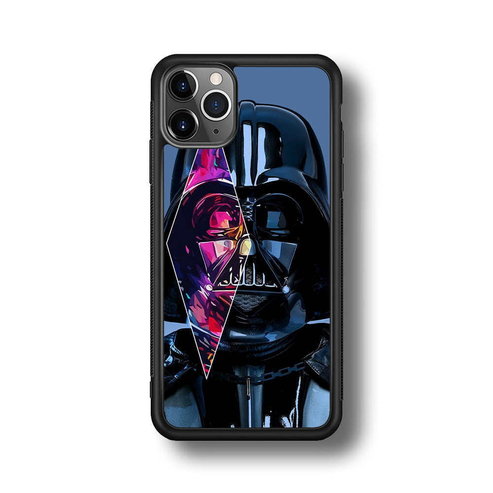 Star Wars Darth Vader Art iPhone 11 Pro Max Case-Phone Case-Rubber Black (2D Case)-Altracase