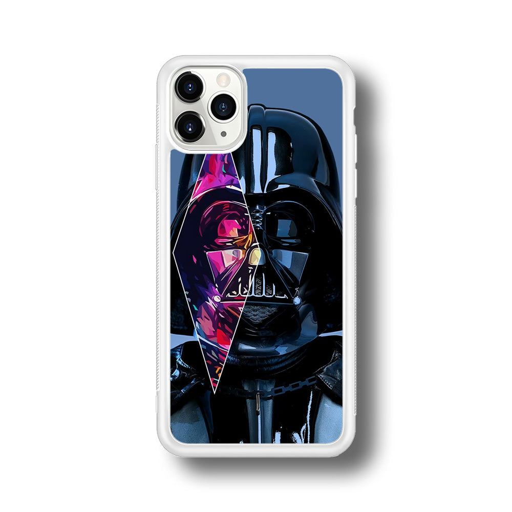 Star Wars Darth Vader Art iPhone 11 Pro Max Case-Phone Case-Rubber White (2D Case)-Altracase