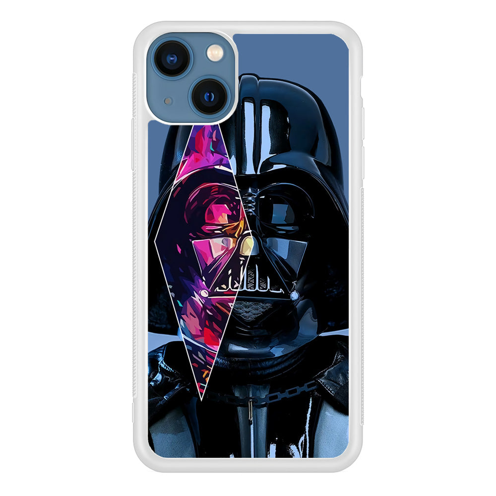 Star Wars Darth Vader Art iPhone 13 Case-Phone Case-Rubber White (2D Case)-Altracase
