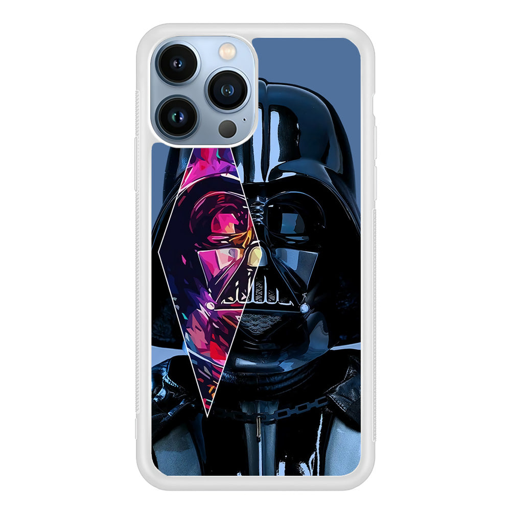 Star Wars Darth Vader Art iPhone 15 Pro Max Case-Phone Case-Rubber White (2D Case)-Altracase