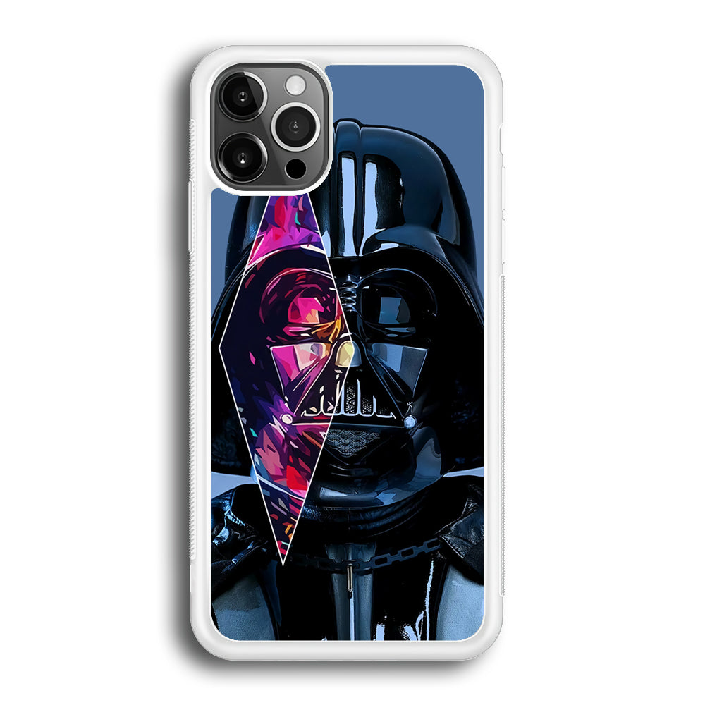 Star Wars Darth Vader Art iPhone 12 Pro Max Case-Phone Case-Rubber White (2D Case)-Altracase