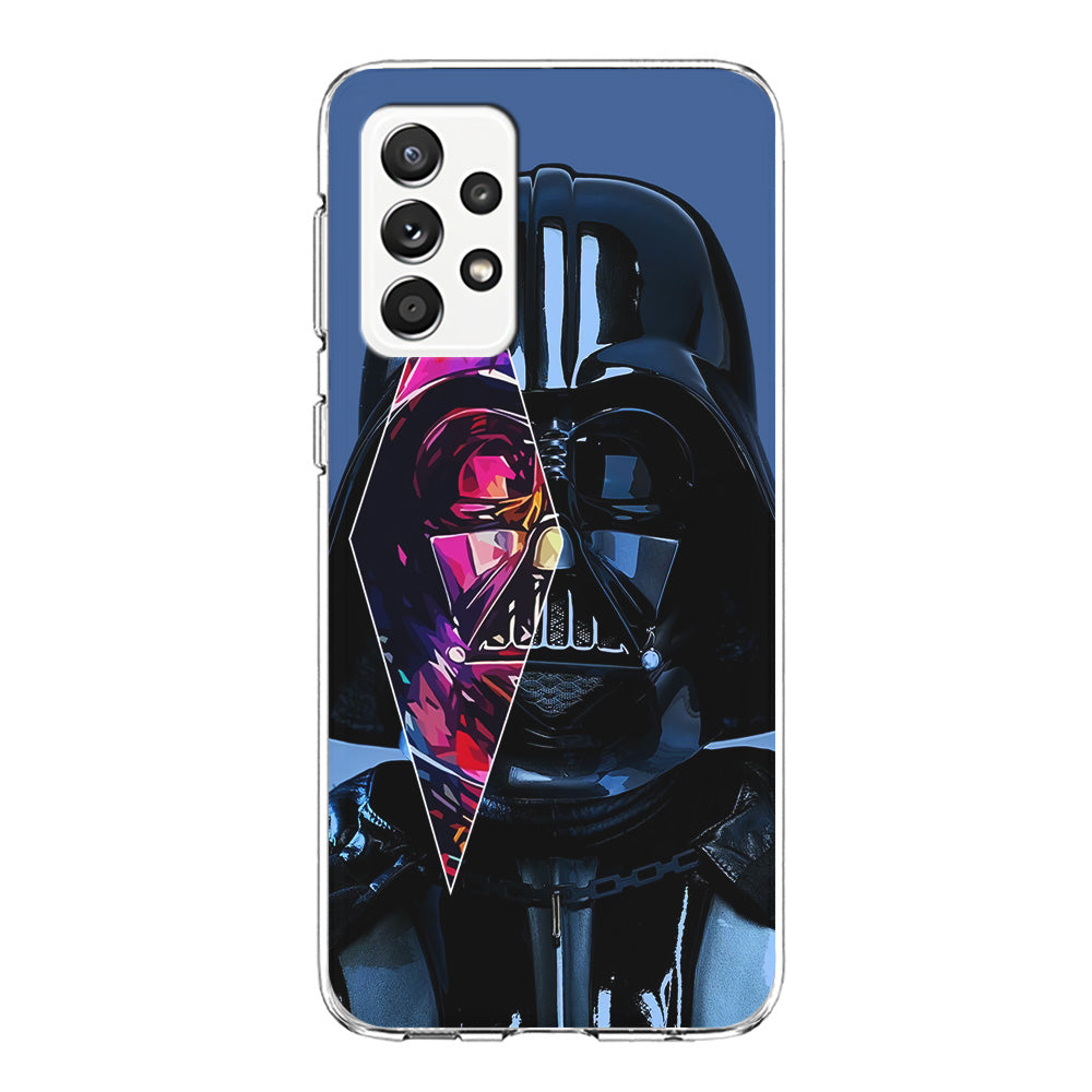 Star Wars Darth Vader Art Samsung Galaxy A72 Case-Phone Case-Clear Soft Case-Altracase
