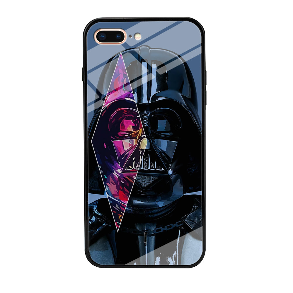Star Wars Darth Vader Art iPhone 8 Plus Case-Phone Case-Tempered Glass Case-Altracase