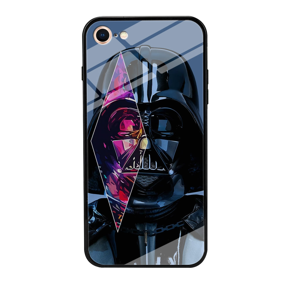 Star Wars Darth Vader Art iPhone SE 3 2022 Case-Phone Case-Tempered Glass Case-Altracase