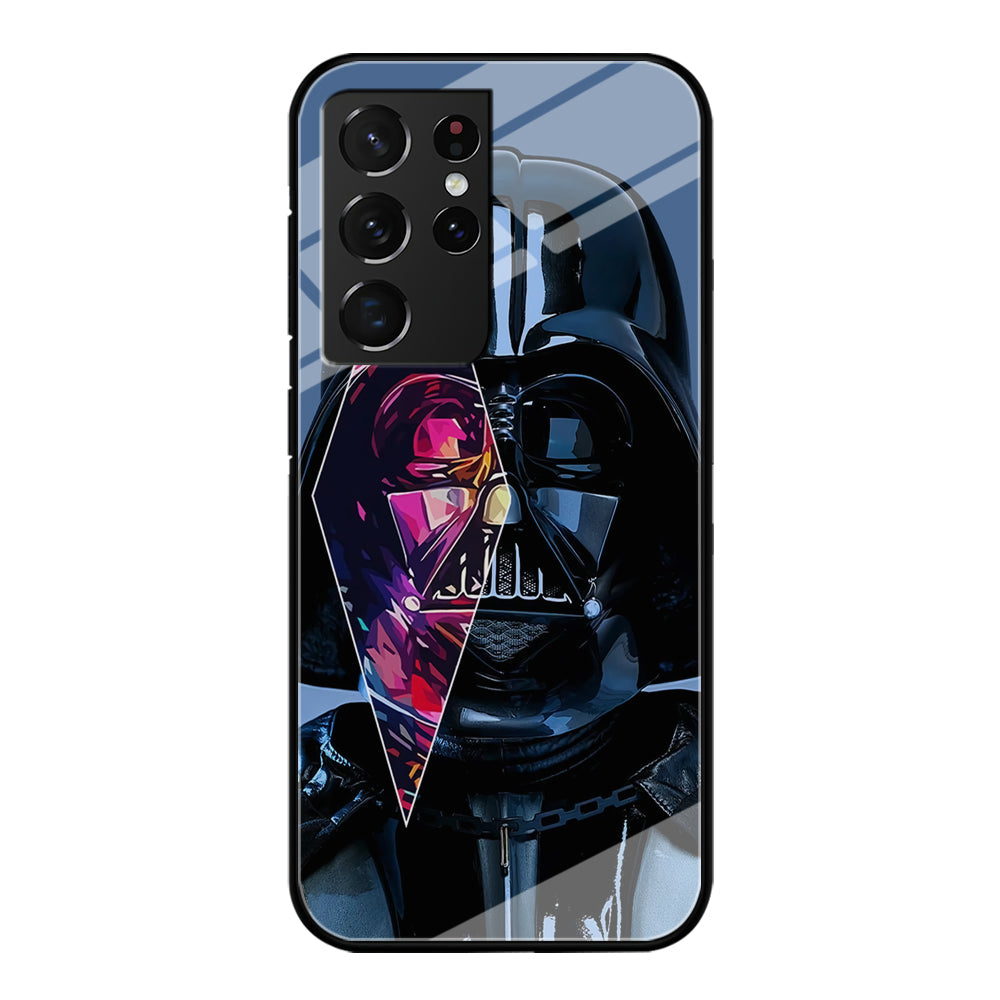 Star Wars Darth Vader Art Samsung Galaxy S23 Ultra Case-Phone Case-Tempered Glass Case-Altracase