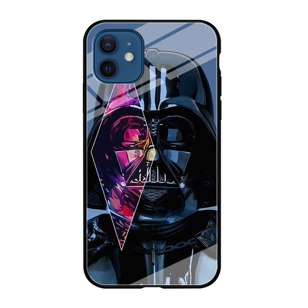 Star Wars Darth Vader Art iPhone 12 Case-Phone Case-Tempered Glass Case-Altracase