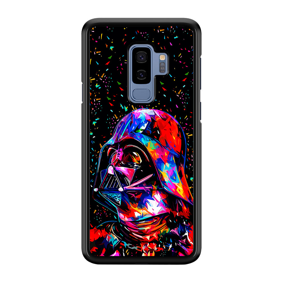 Star Wars Darth Vader Colorful Samsung Galaxy S9 Plus Case-Phone Case-Rubber Black (2D Case)-Altracase