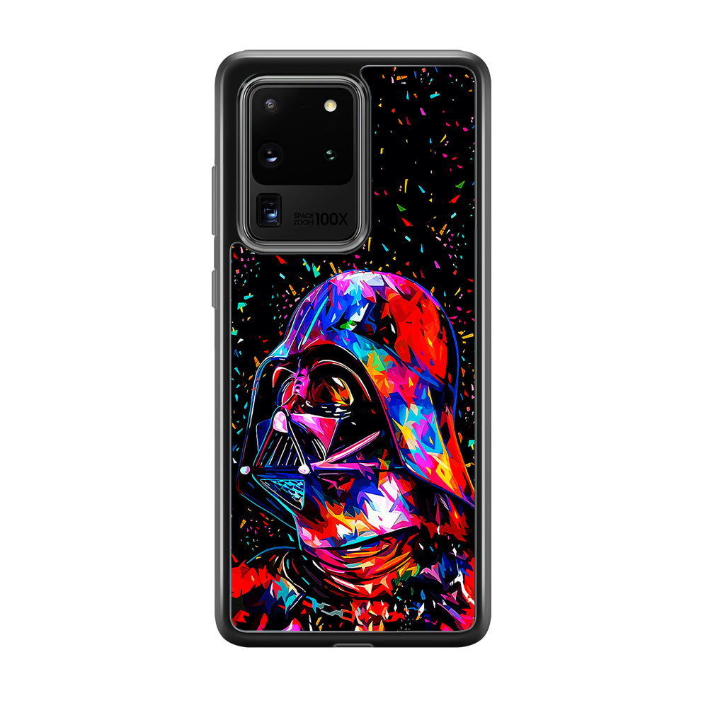 Star Wars Darth Vader Colorful Samsung Galaxy S20 Ultra Case-Phone Case-Tempered Glass Case-Altracase