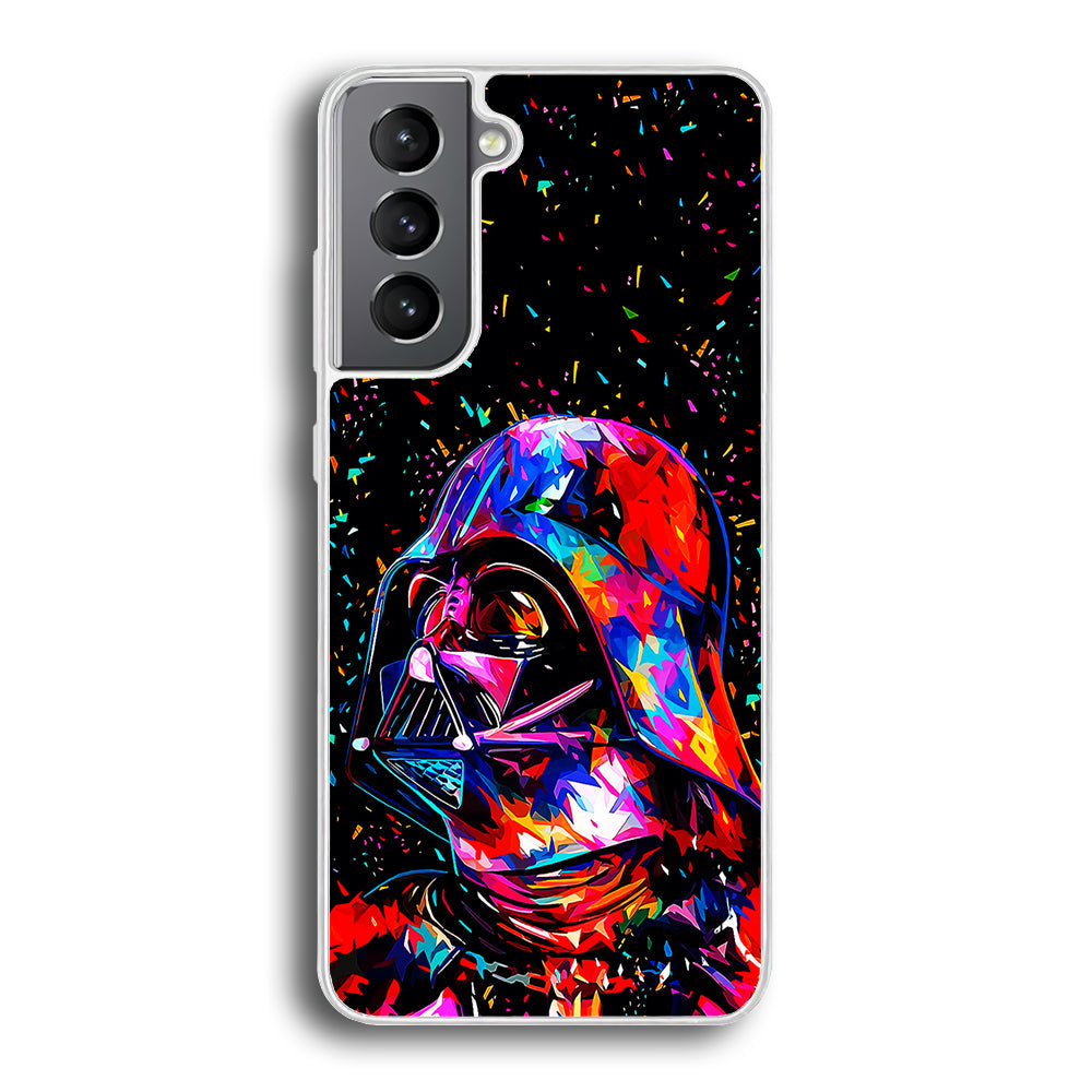 Star Wars Darth Vader Colorful Samsung Galaxy S24 Plus Case-Phone Case-Rubber White (2D Case)-Altracase