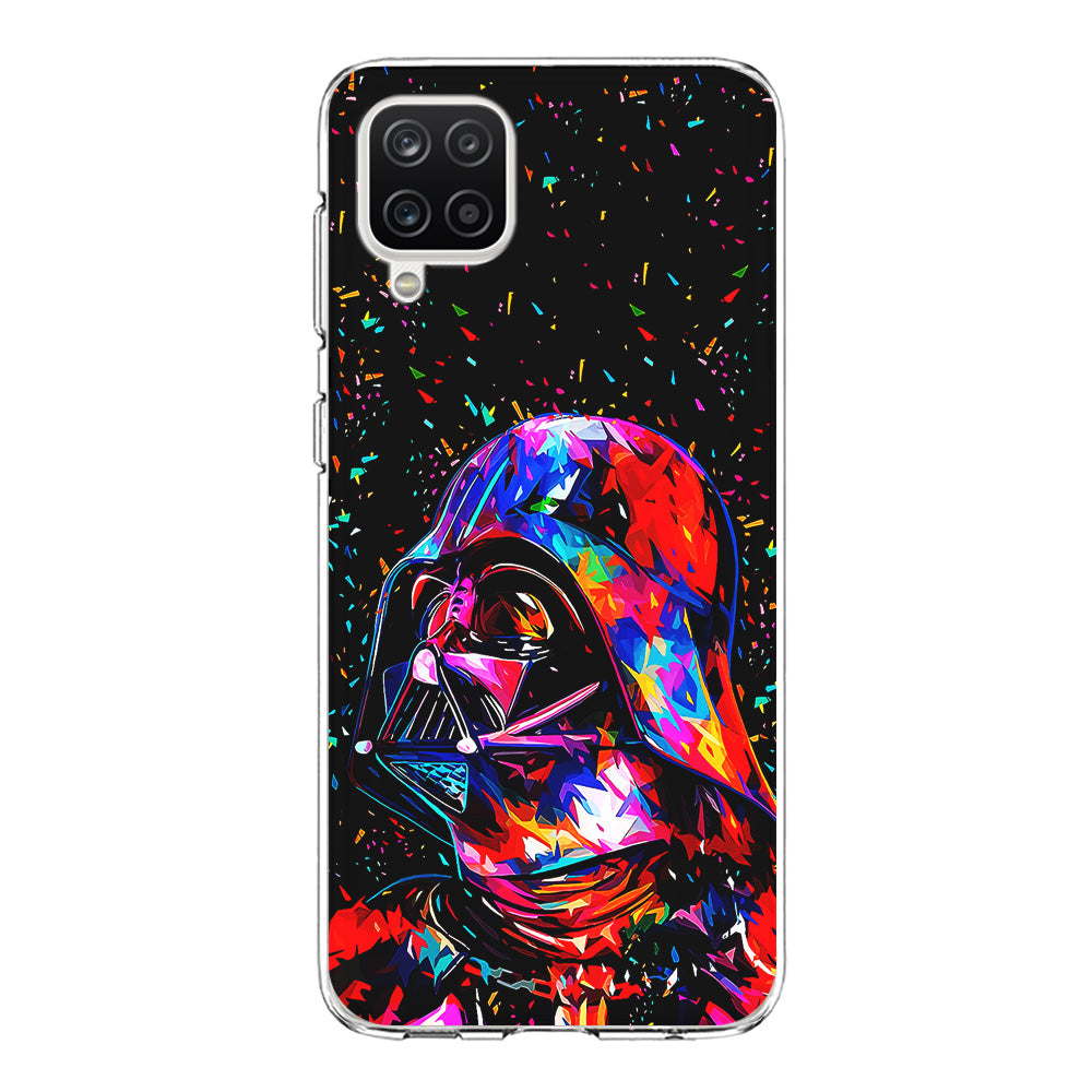 Star Wars Darth Vader Colorful Samsung Galaxy A12 Case-Phone Case-Clear Soft Case-Altracase