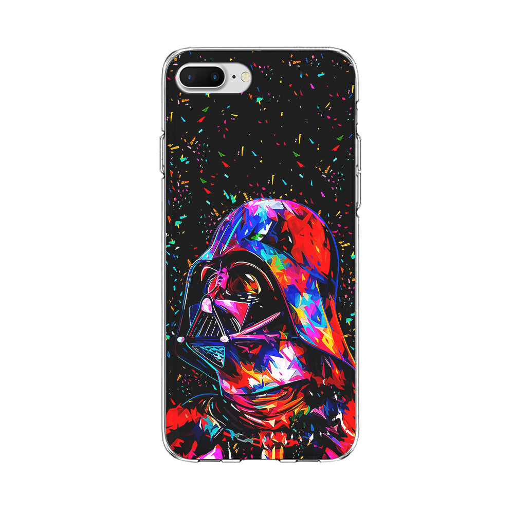 Star Wars Darth Vader Colorful iPhone 8 Plus Case-Phone Case-Clear Soft Case-Altracase