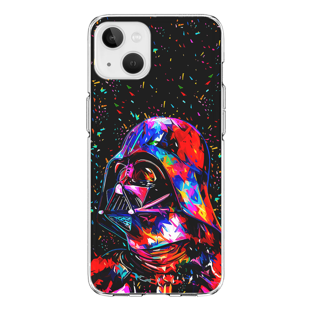Star Wars Darth Vader Colorful iPhone 13 Case-Phone Case-Clear Soft Case-Altracase
