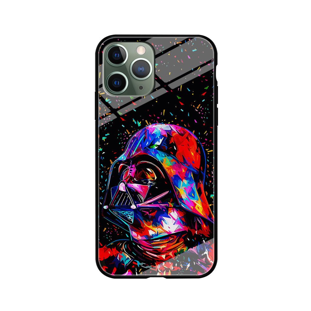 Star Wars Darth Vader Colorful iPhone 11 Pro Max Case-Phone Case-Tempered Glass Case-Altracase