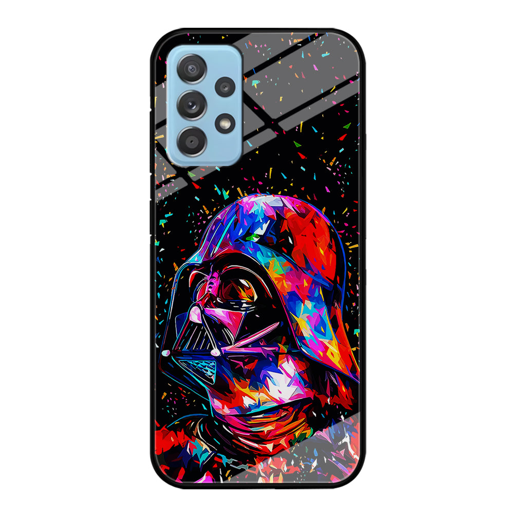 Star Wars Darth Vader Colorful Samsung Galaxy A72 Case-Phone Case-Tempered Glass Case-Altracase