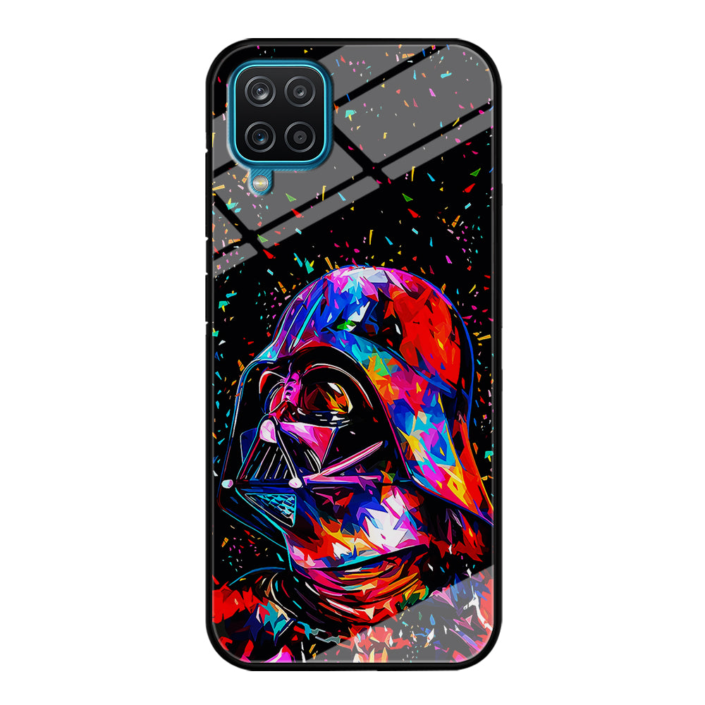 Star Wars Darth Vader Colorful Samsung Galaxy A12 Case-Phone Case-Tempered Glass Case-Altracase