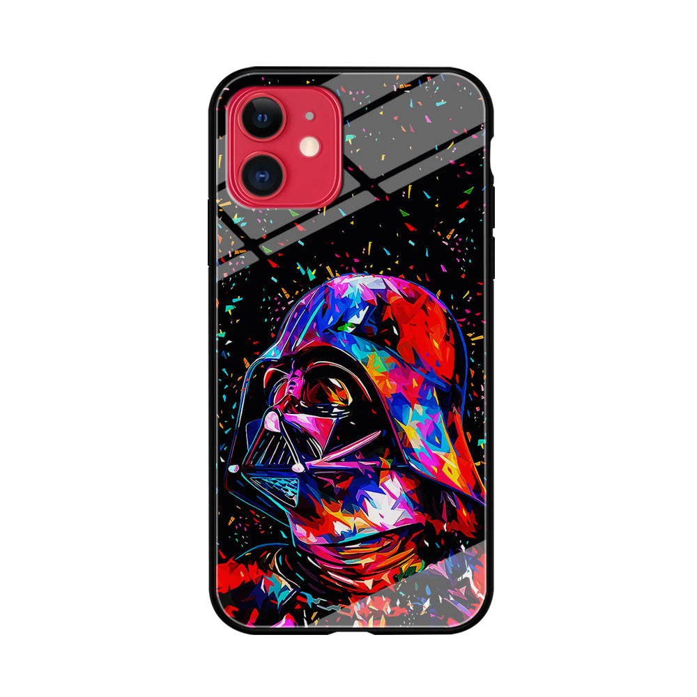Star Wars Darth Vader Colorful iPhone 11 Case-Phone Case-Tempered Glass Case-Altracase