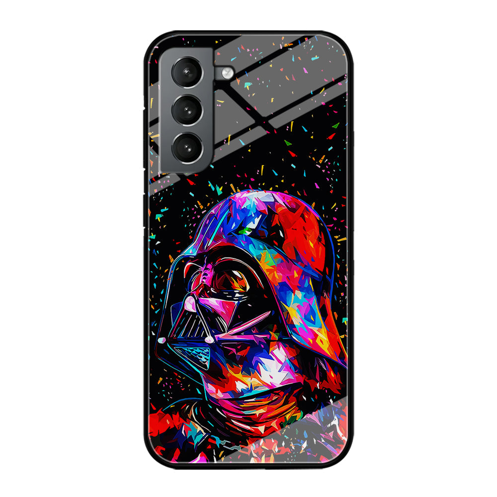 Star Wars Darth Vader Colorful Samsung Galaxy S24 Plus Case-Phone Case-Tempered Glass Case-Altracase