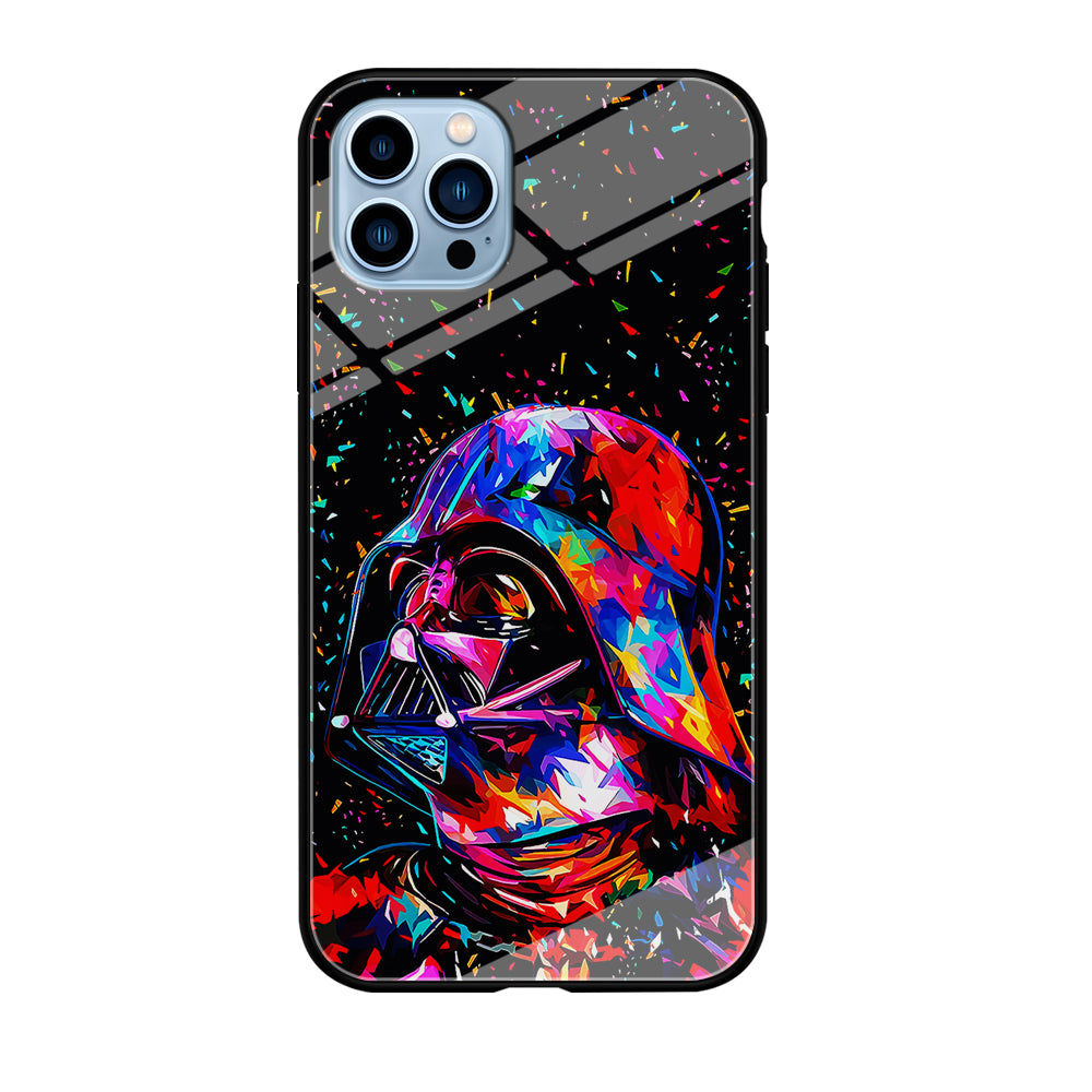 Star Wars Darth Vader Colorful iPhone 12 Pro Max Case-Phone Case-Tempered Glass Case-Altracase