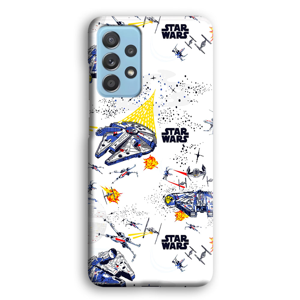 Star Wars Fighter Plane Samsung Galaxy A72 Case-Phone Case-3D Case-Altracase