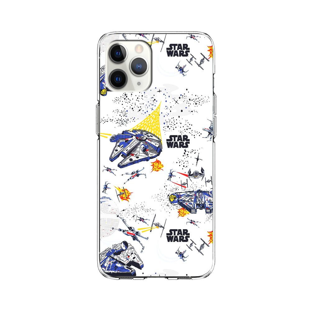 Star Wars Fighter Plane iPhone 11 Pro Max Case-Phone Case-Clear Soft Case-Altracase