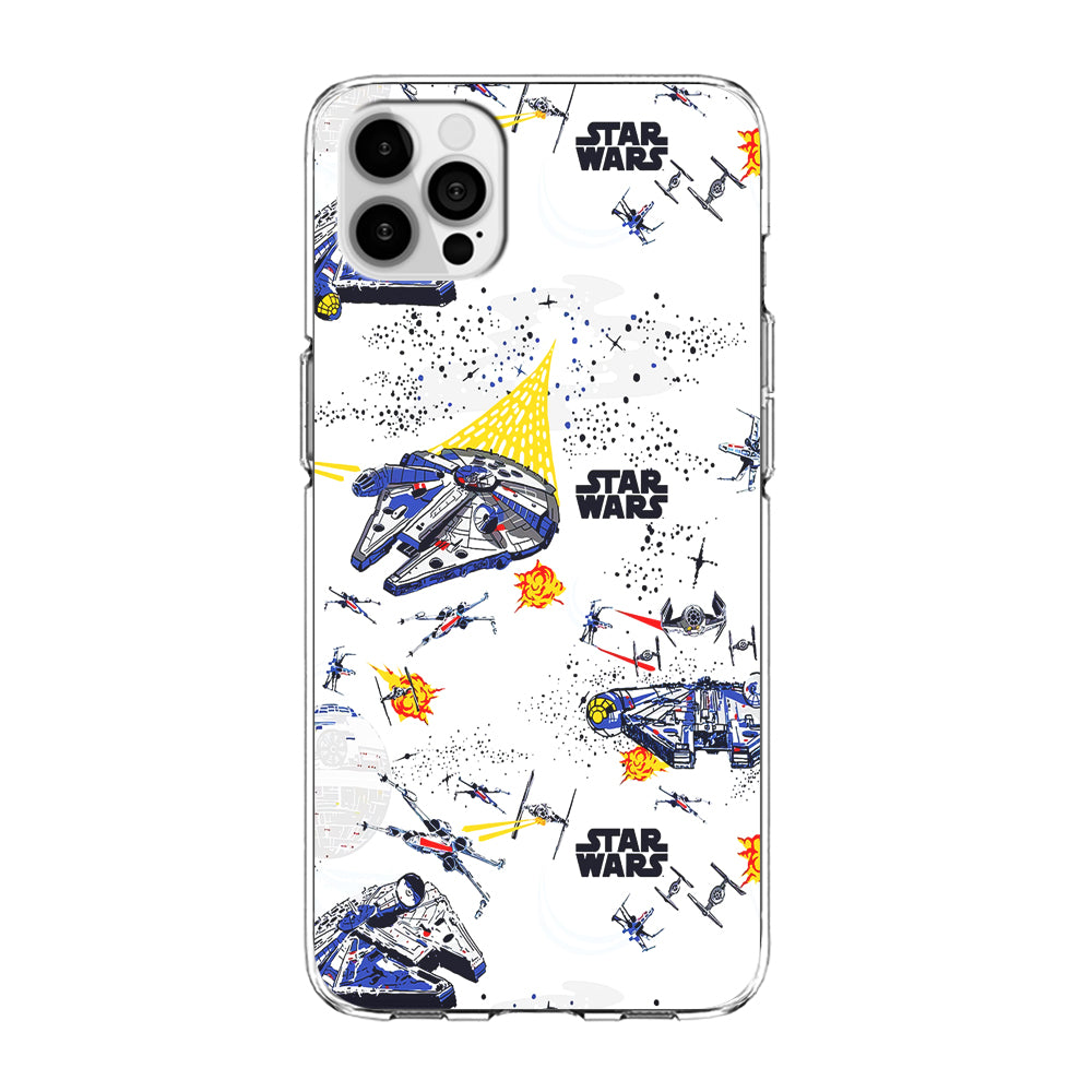 Star Wars Fighter Plane iPhone 15 Pro Max Case-Phone Case-Clear Soft Case-Altracase
