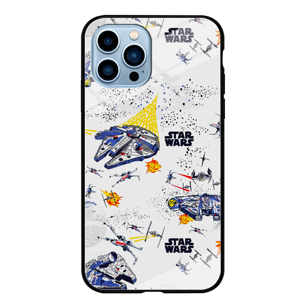 Star Wars Fighter Plane iPhone 15 Pro Max Case-Phone Case-Tempered Glass Case-Altracase