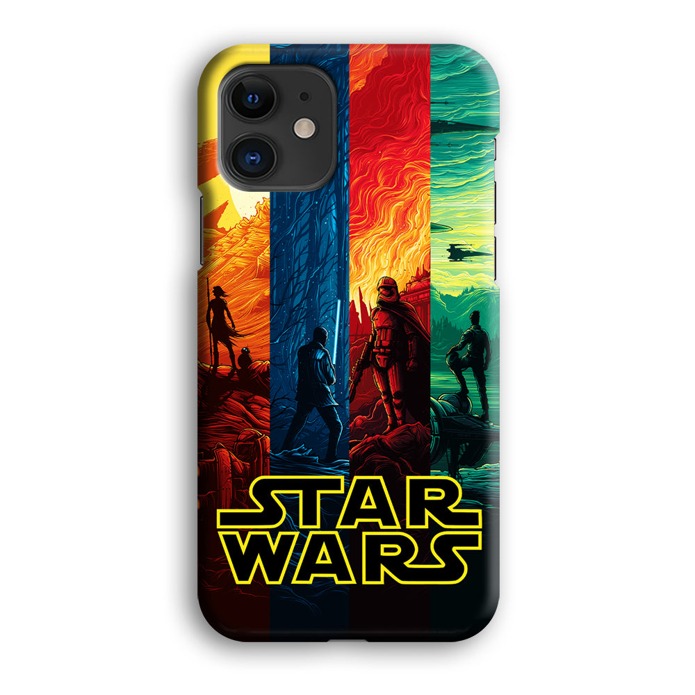 Star Wars Poster Colorful iPhone 12 Mini Case-Phone Case-3D Case-Altracase