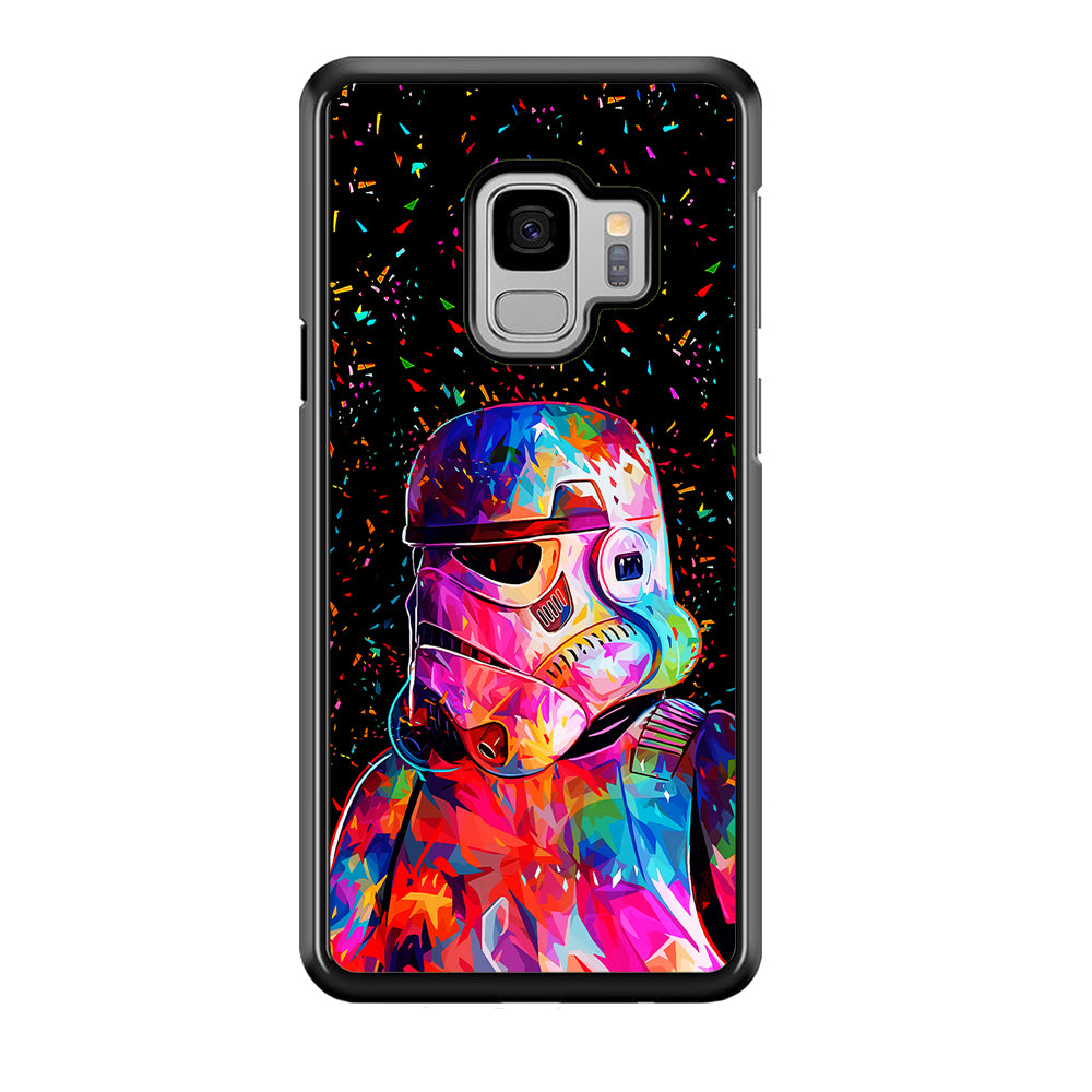 Star Wars Stormtrooper Colorful Samsung Galaxy S9 Case-Phone Case-Tempered Glass Case-Altracase