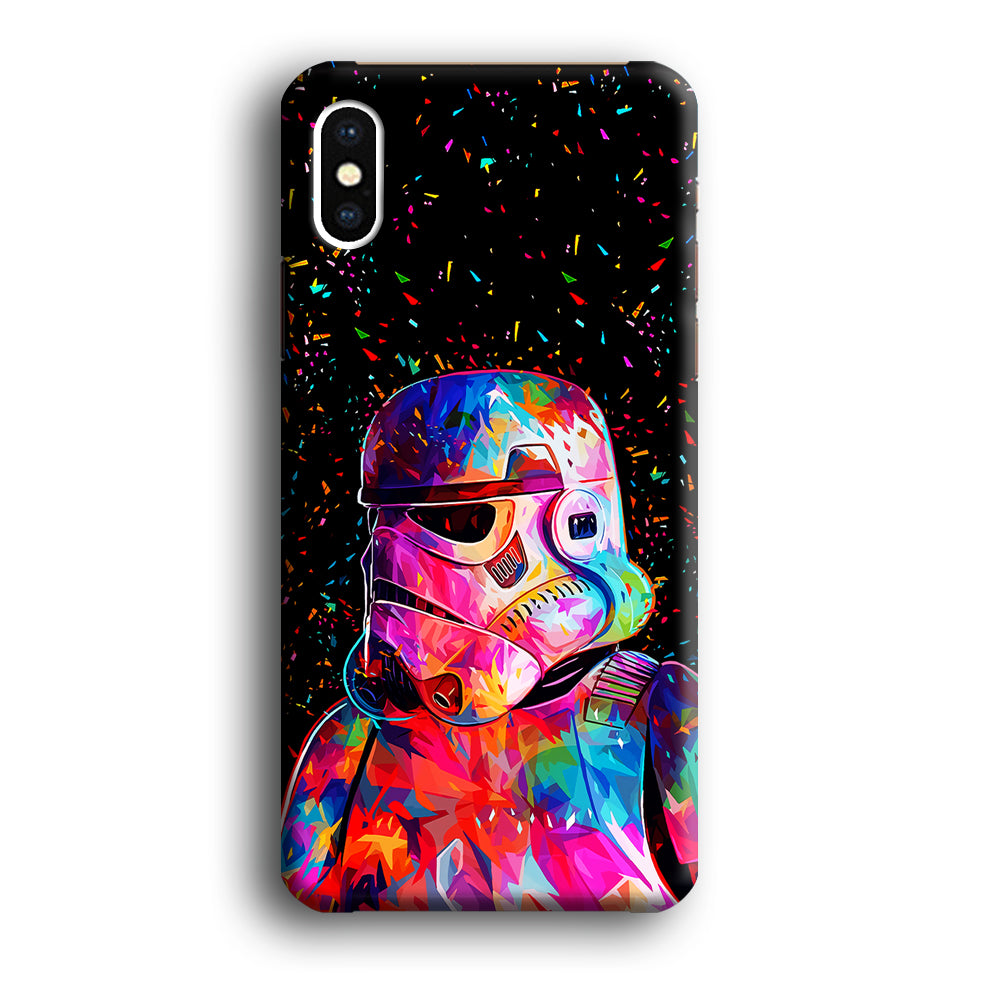 Star Wars Stormtrooper Colorful iPhone Xs Case-Phone Case-3D Case-Altracase