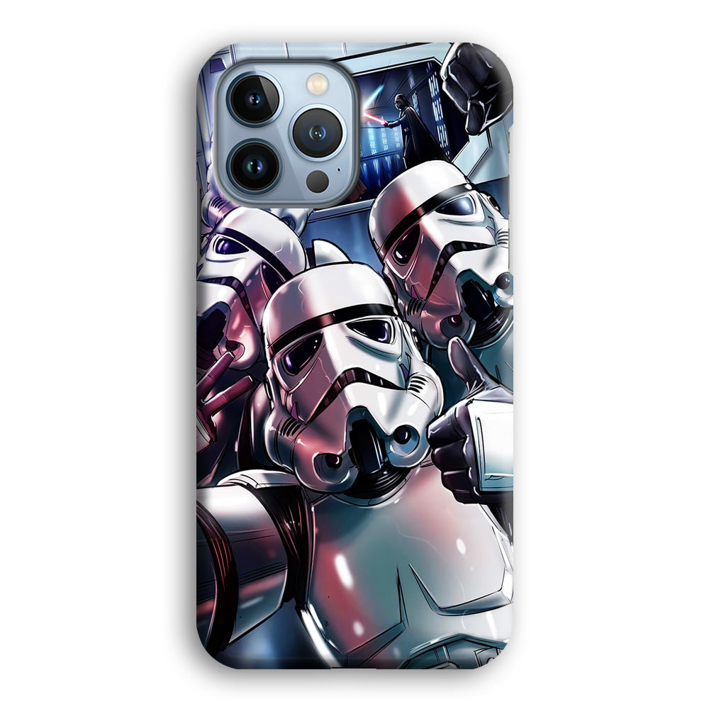 Star Wars Stormtrooper Selfie iPhone 15 Pro Max Case-Phone Case-3D Case-Altracase