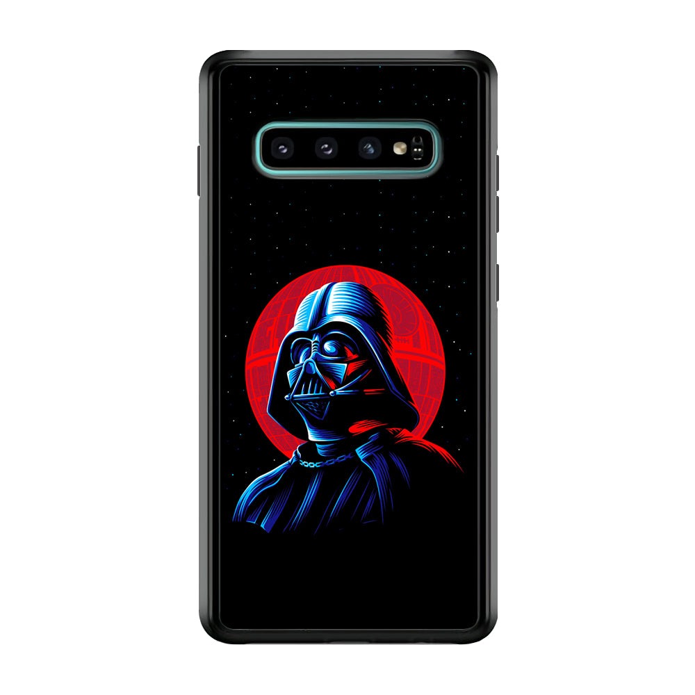 Star Wars Vader Dark Side Samsung Galaxy S10 Case-Phone Case-Rubber Black (2D Case)-Altracase