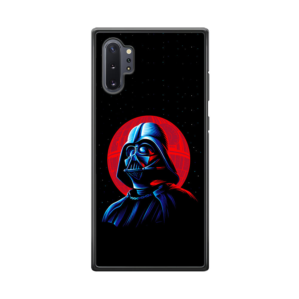 Star Wars Vader Dark Side Samsung Galaxy Note 10 Plus Case-Phone Case-Rubber Black (2D Case)-Altracase