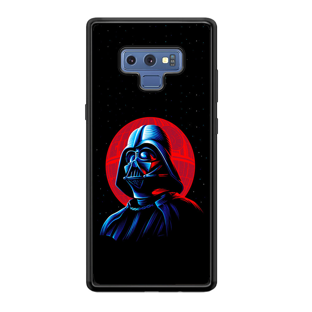 Star Wars Vader Dark Side Samsung Galaxy Note 9 Case-Phone Case-Rubber Black (2D Case)-Altracase