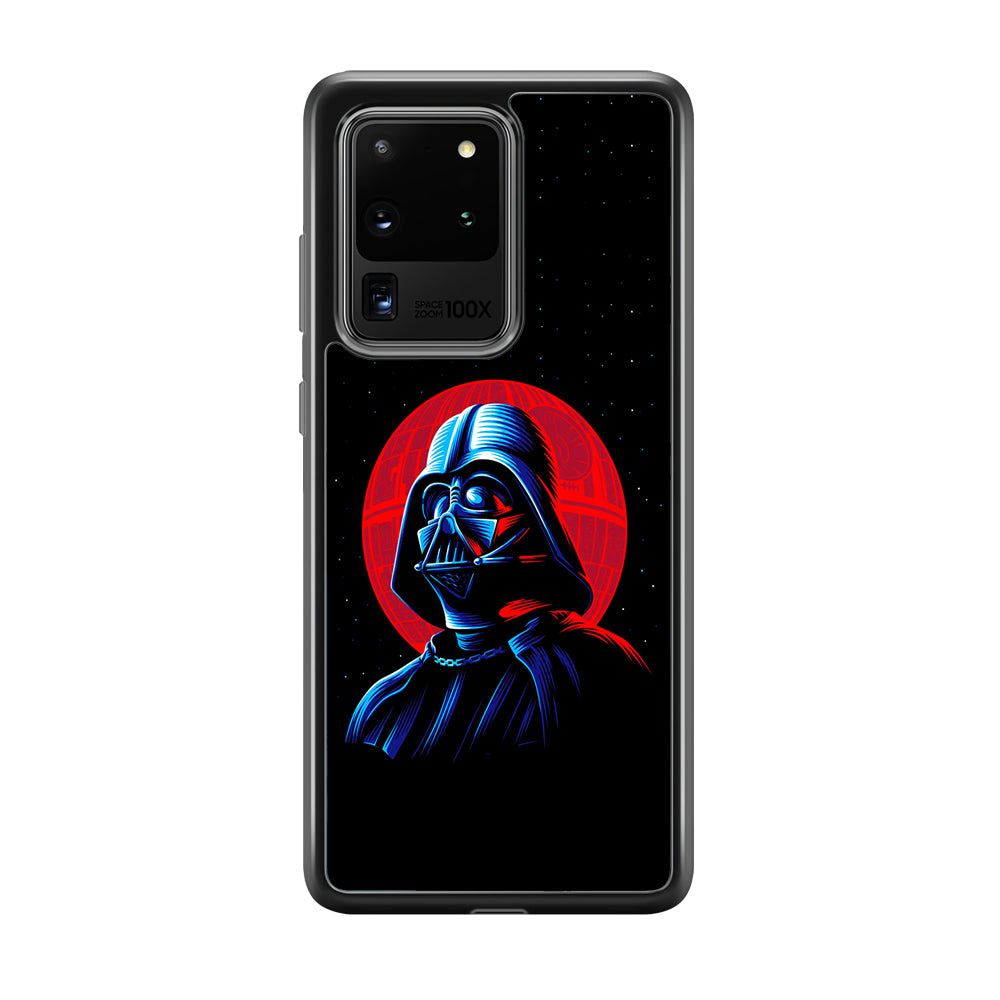 Star Wars Vader Dark Side Samsung Galaxy S20 Ultra Case-Phone Case-Rubber Black (2D Case)-Altracase