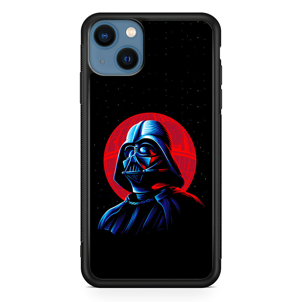 Star Wars Vader Dark Side iPhone 13 Case-Phone Case-Rubber Black (2D Case)-Altracase