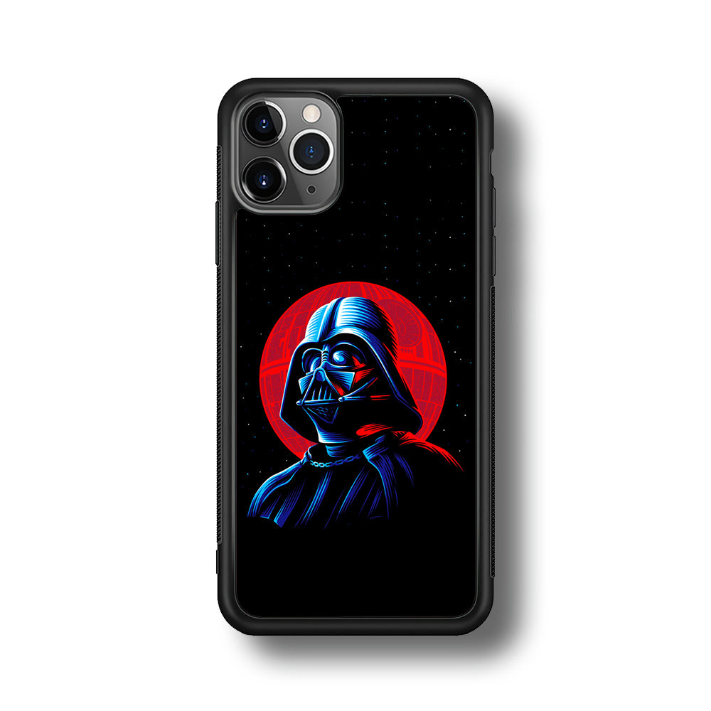 Star Wars Vader Dark Side iPhone 11 Pro Max Case-Phone Case-Rubber Black (2D Case)-Altracase
