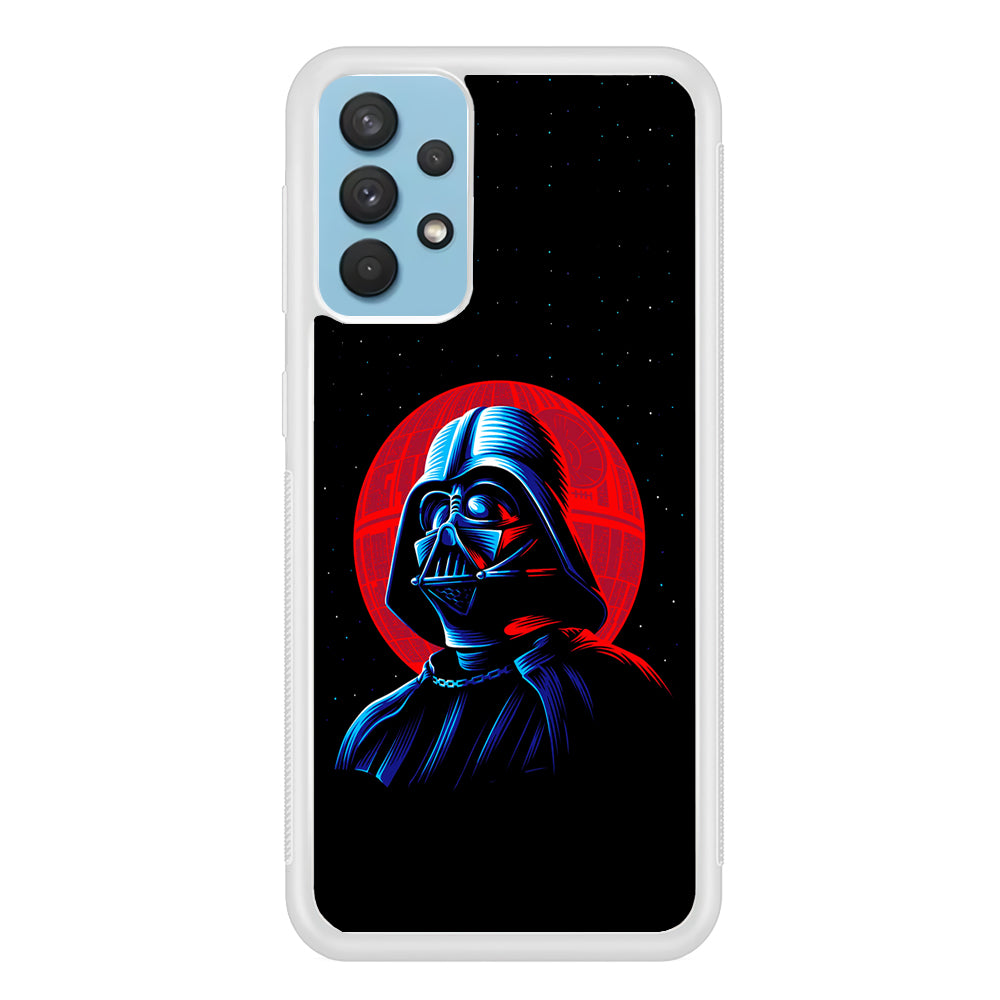 Star Wars Vader Dark Side Samsung Galaxy A32 Case-Phone Case-Rubber White (2D Case)-Altracase