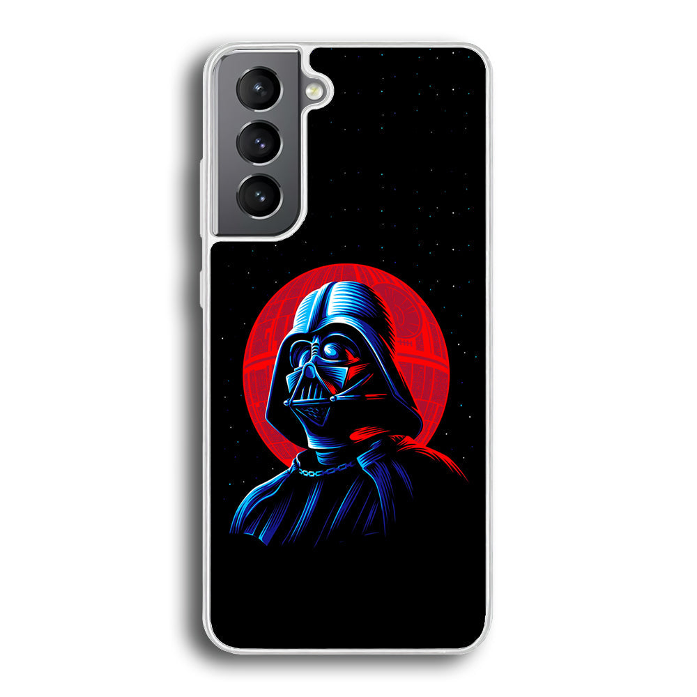 Star Wars Vader Dark Side Samsung Galaxy S23 Case-Phone Case-Rubber White (2D Case)-Altracase