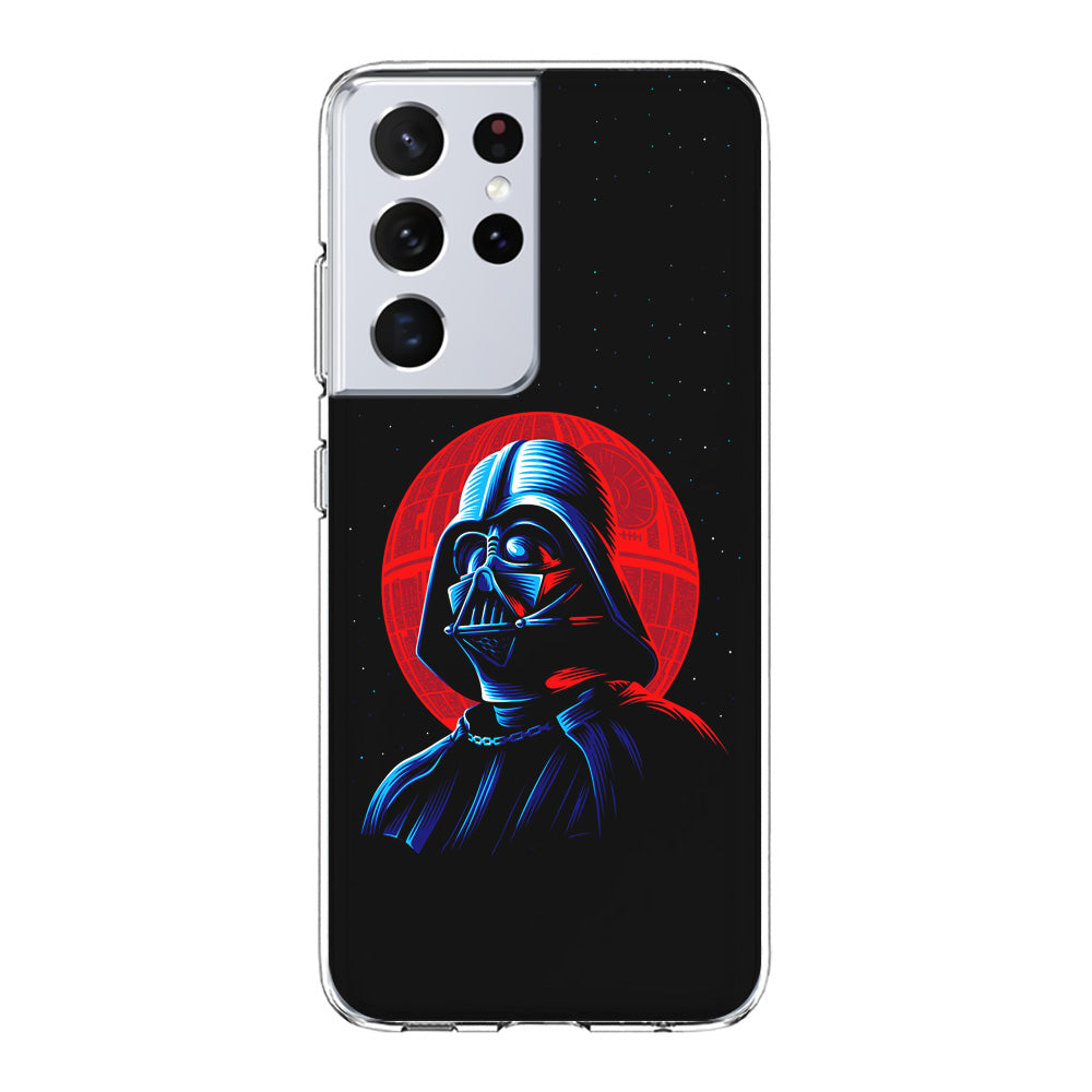 Star Wars Vader Dark Side Samsung Galaxy S21 Ultra Case-Phone Case-Clear Soft Case-Altracase