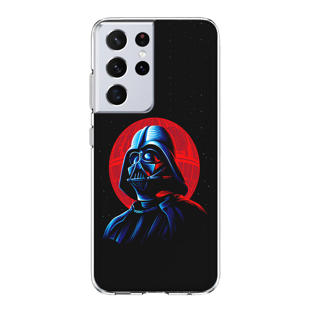 Star Wars Vader Dark Side Samsung Galaxy S23 Ultra Case-Phone Case-Clear Soft Case-Altracase
